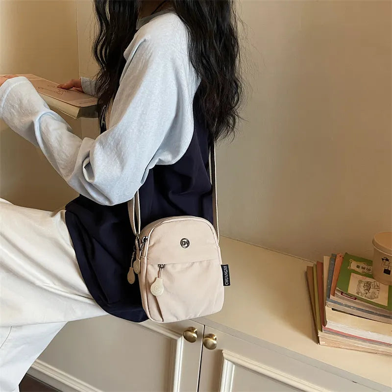 Nixie Mini Crossbody Phone Bag | Minimalist Nylon Shoulder Bag Mini Crossbody Bag Nixie