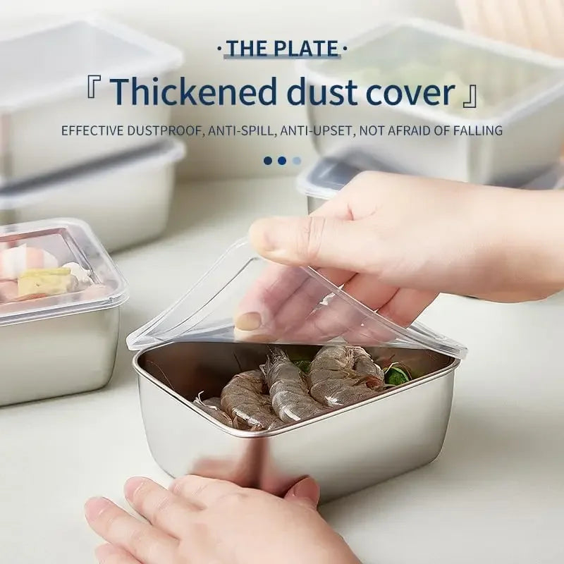 Stainless Steel Airtight Food Storage Container with Lid Food Storage Container Nixie