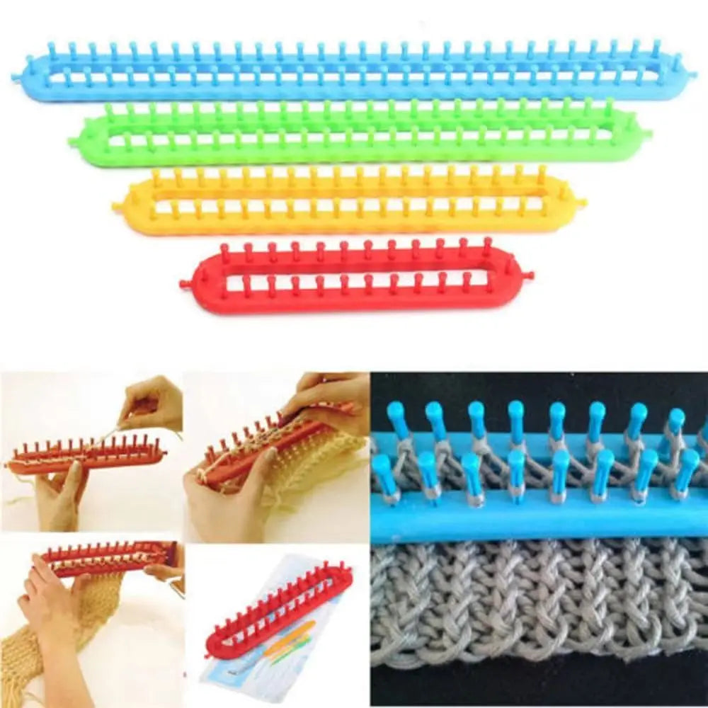 Rectangle Weaving Loom Kit 26–58cm | DIY Knitting Craft Set Weaving Loom Kit Nixie