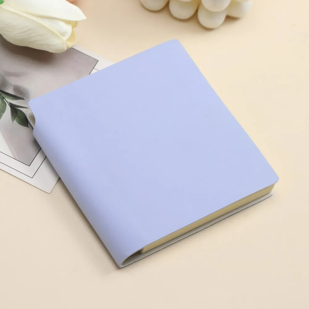 Mini Pocket Notebook Soft PU Cover Blank A7 Journal | Nixie