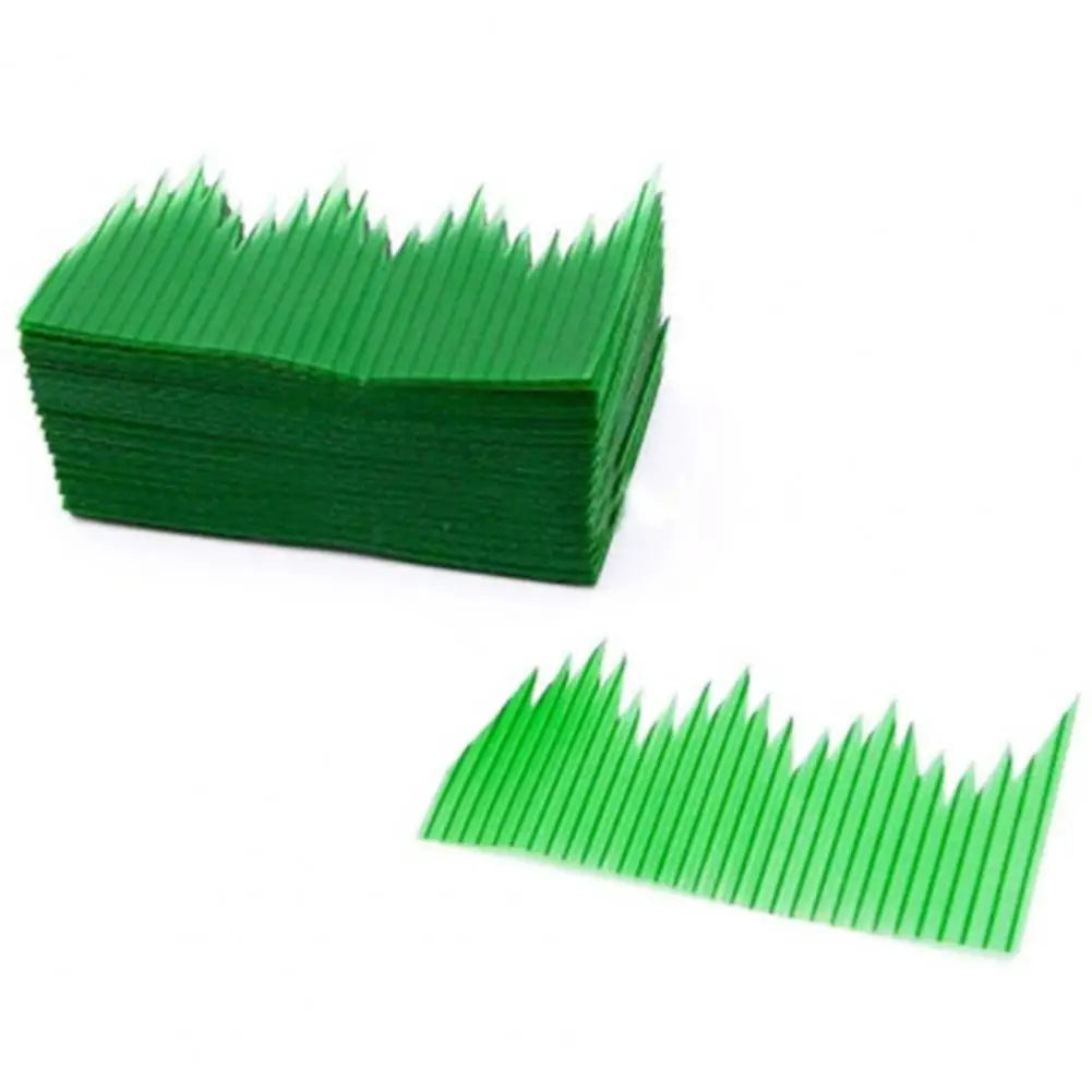 Plastic Sushi Grass Faux Leaf Dividers – 1000 Pcs Bulk Pack Sushi Grass Dividers Nixie
