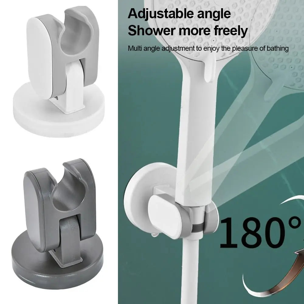 Adjustable Suction Cup Shower Head Holder – No-Drill