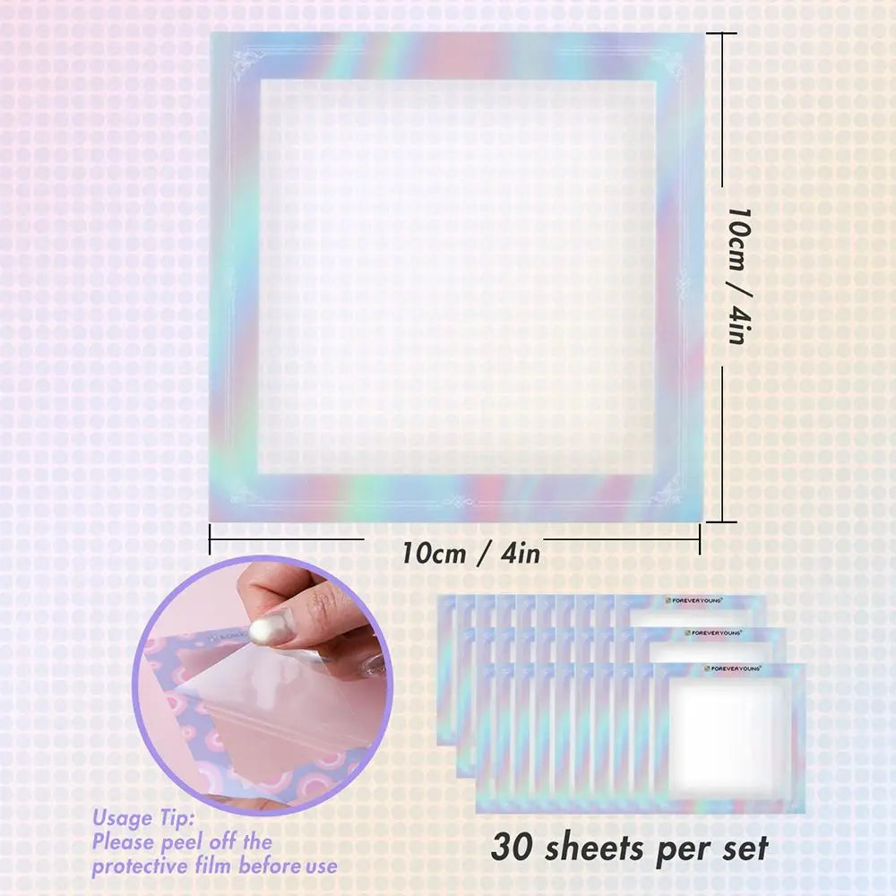 Diamond Painting Alignment Frames & Release Film 6/12Pcs Diamond Painting Tool Nixie