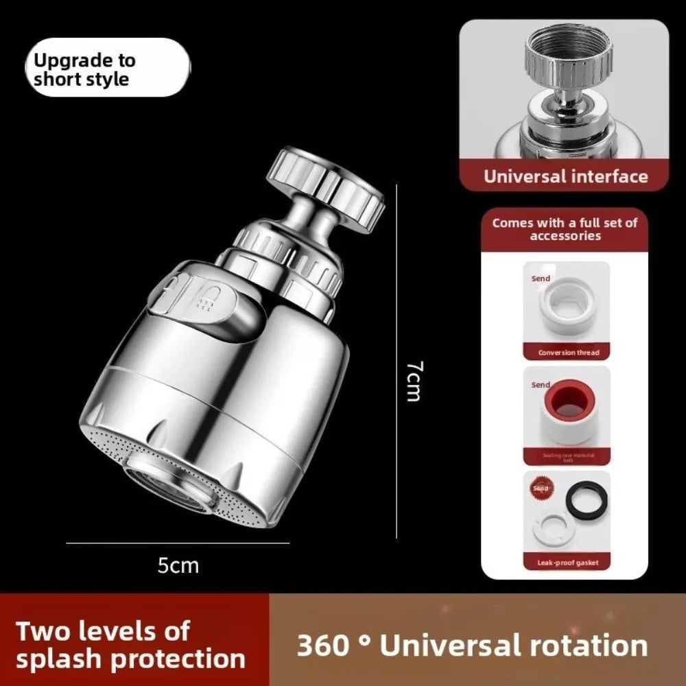 360° Rotating Faucet Bubbler – Water Saving Tap Nozzle