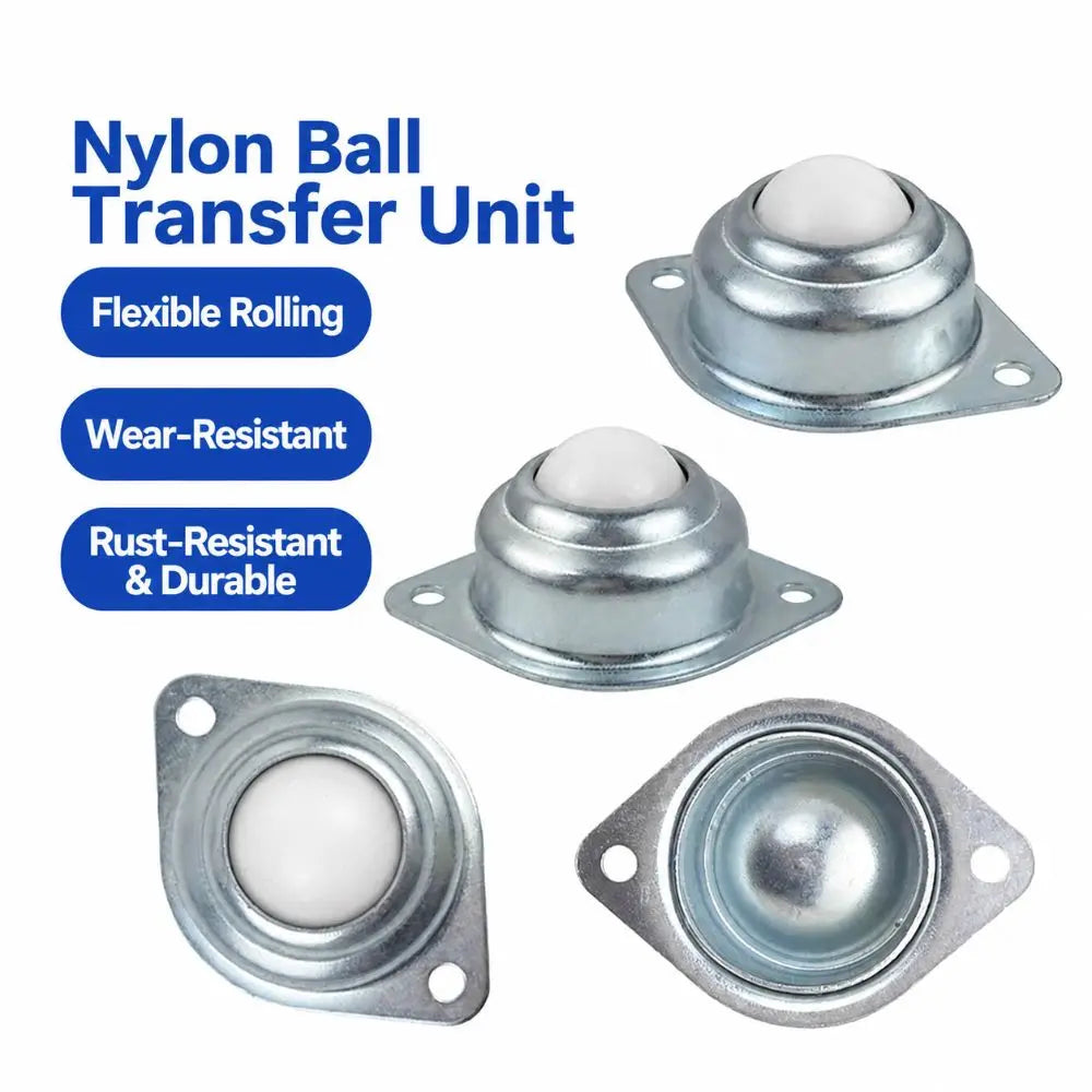 Swivel Ball Caster Wheel 304 Steel Roller Transfer Unit CY-15A CY-25A