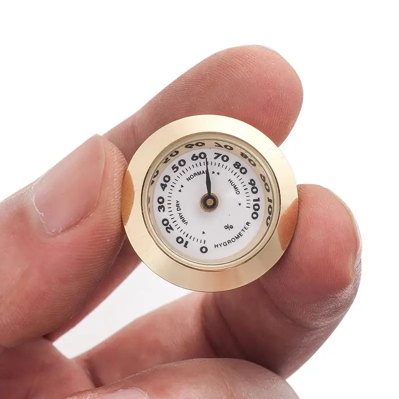 28mm Cigar Hygrometer with Glass Lens for Humidors Humidor Hygrometer Nixie