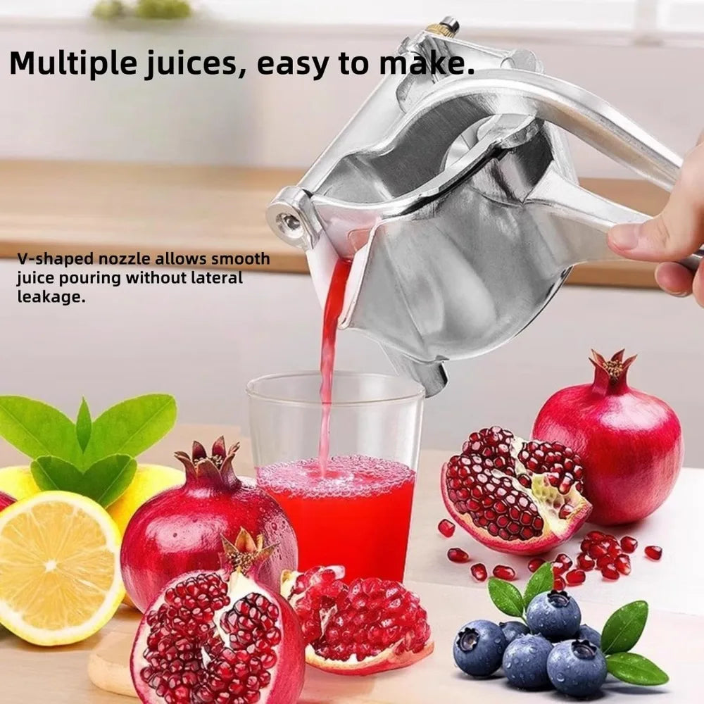 FEB.WIND Manual Citrus Juicer – Heavy-Duty Aluminum Squeezer Manual Citrus Juicer Nixie