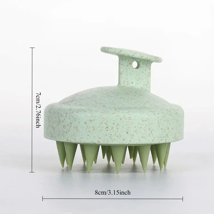 Silicone Scalp Massage Shampoo Brush | Hair Care Tool