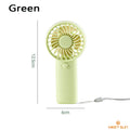 Handheld Mini Fan with Wristband – Portable Desktop Fan Handheld Mini Fan Nixie green
