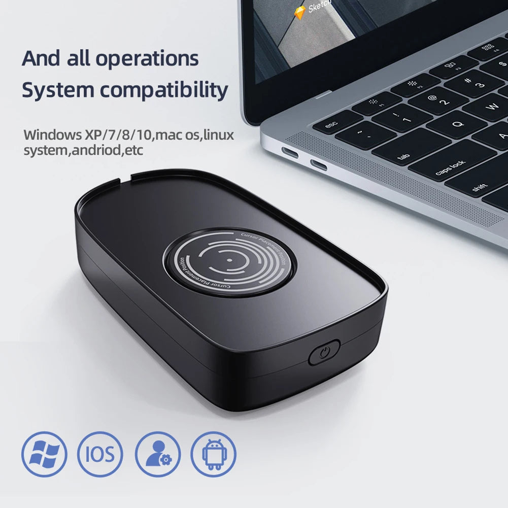 USB Mouse Jiggler – Auto Mouse Mover with ON/OFF Switch Mouse Jiggler Nixie