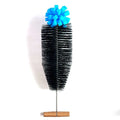 Flexible Long Handle Bottle Brush – Glassware Sponge Cleaner Bottle Cleaning Brush Nixie Blue