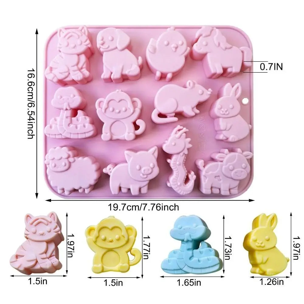 Animal Silicone Baking Mold – Chocolate, Candy & Dessert Mould Silicone Baking Mold Nixie