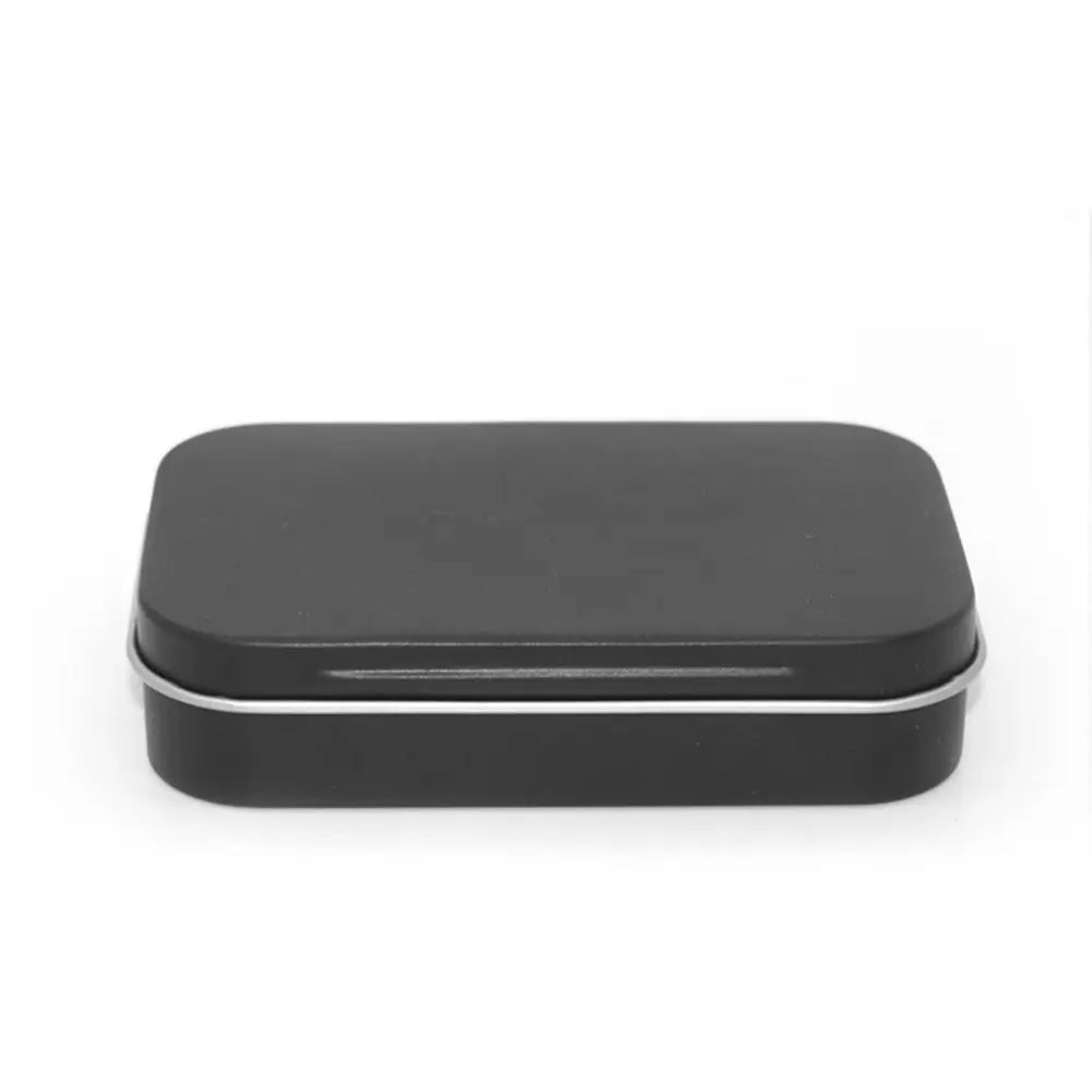Cute Tinplate Flip Lid Storage Box 95×60×20mm – Metal Tin Case Tinplate Storage Box Nixie Type H