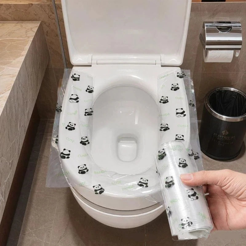 Disposable Waterproof Toilet Seat Covers – 10 Pack for Travel Disposable Toilet Cover Nixie