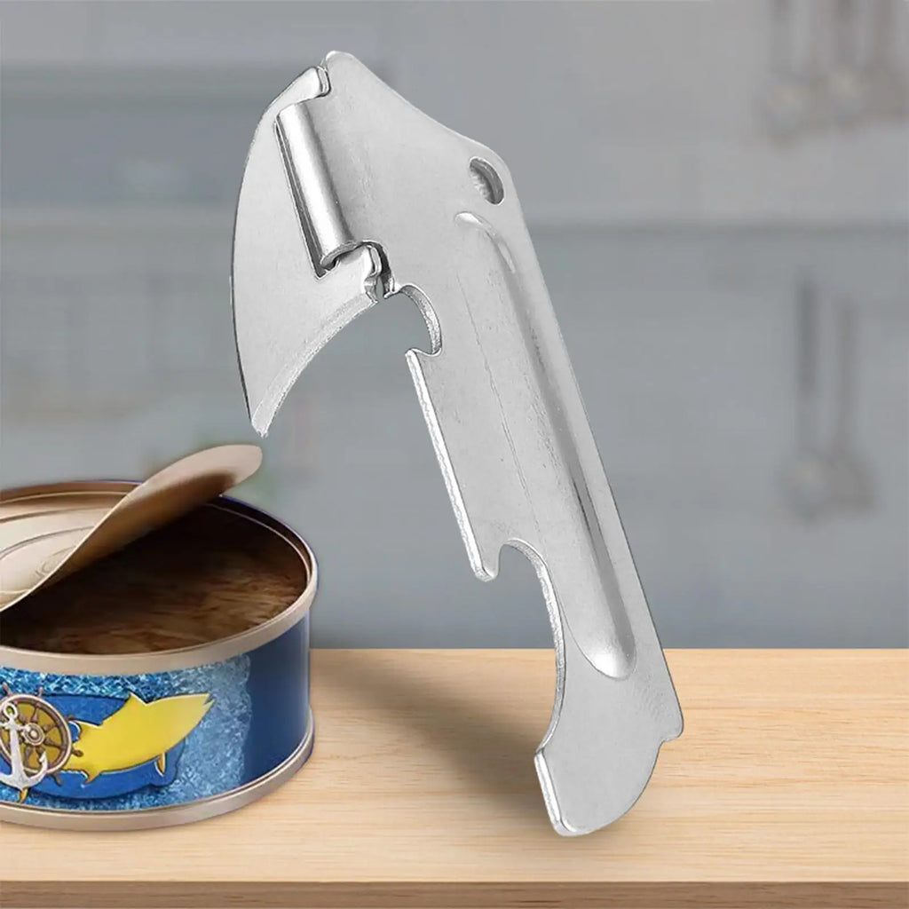Manual Stainless Steel Can Opener – Camping & Kitchen Use Manual Can Opener Nixie