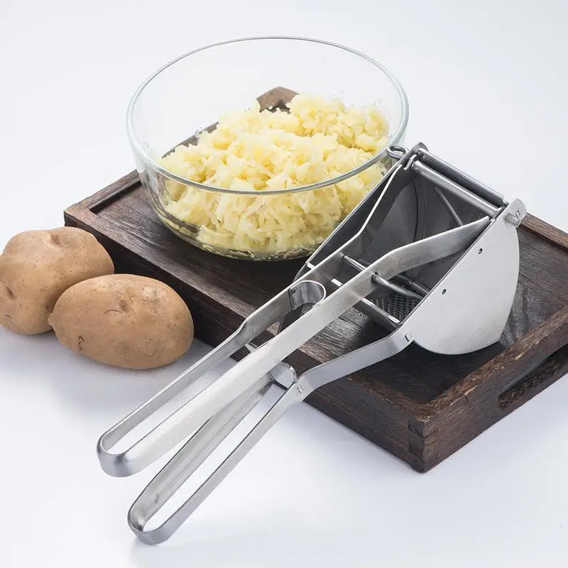 Stainless Steel Potato Ricer & Masher – Heavy Duty | Nixie Potato Ricer Nixie