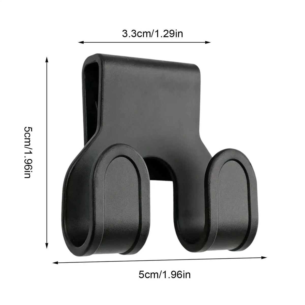 Motorcycle Storage Box Double Hook – ABS Load-Bearing Hanger