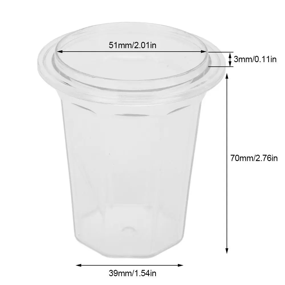 Antistatic Coffee Dosing Cup | Food-Grade PC, Transparent Coffee Dosing Cup Nixie