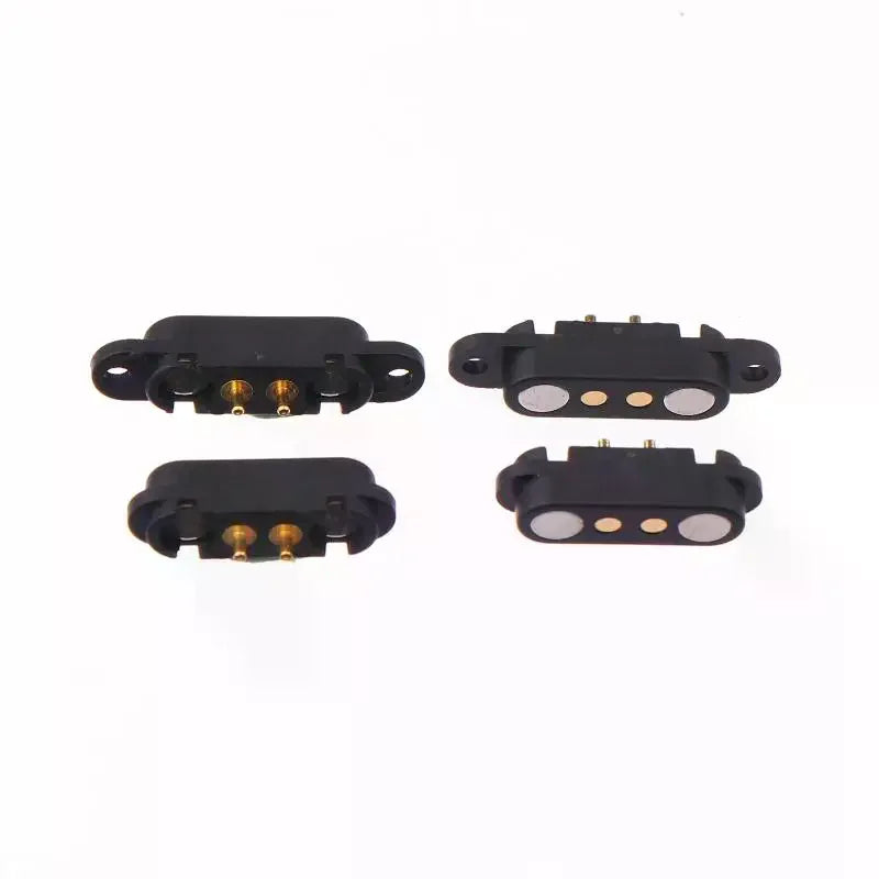 Waterproof 2-Pin Pogo Pin Connector 2.54mm 2A DC Power Pair Pogo Pin Connector Nixie