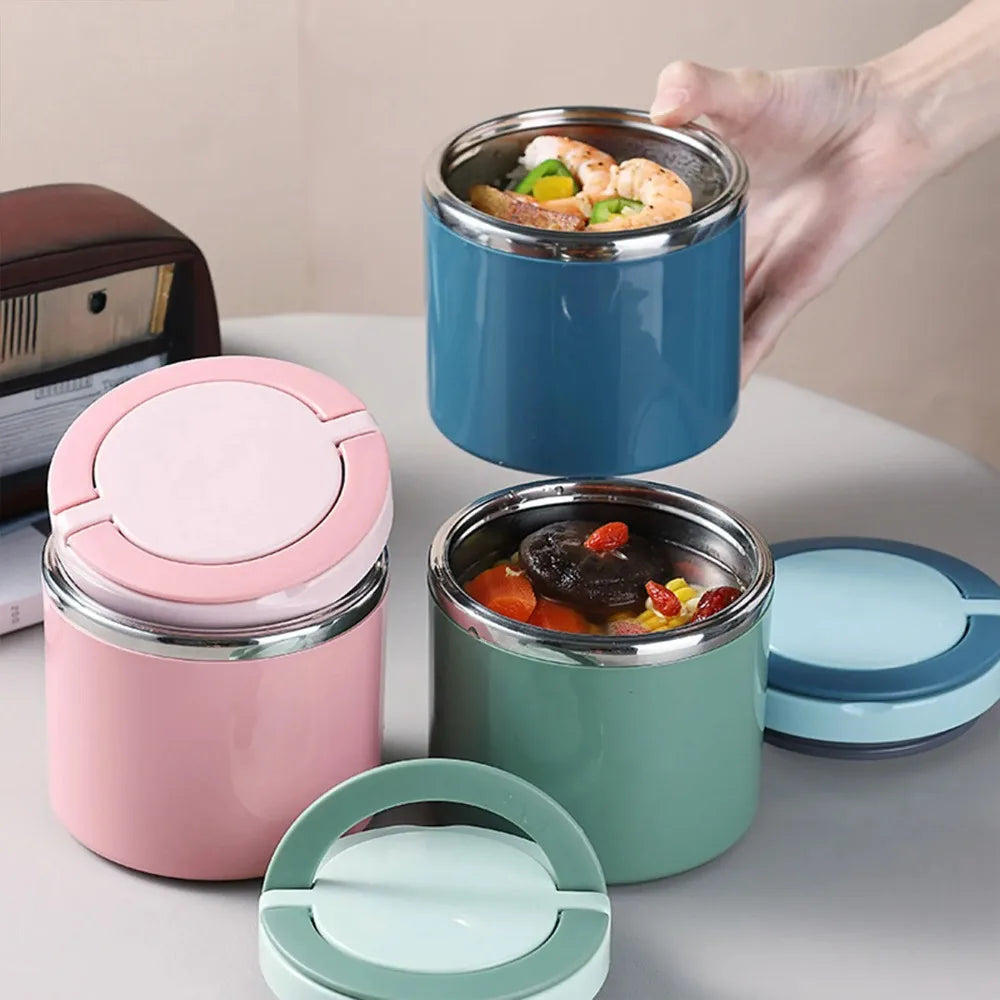 Stainless Steel Insulated Lunch Box & Soup Cup 630/1000ml Insulated Lunch Box Nixie