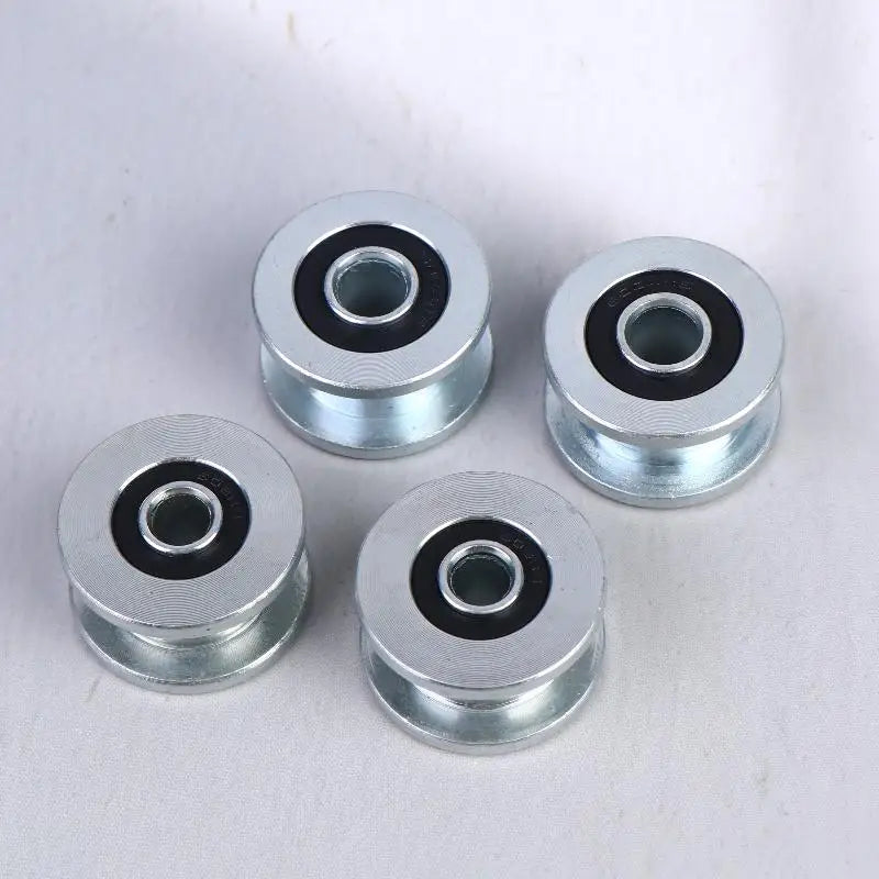 H-Groove Pulley Roller M8/M10 35x20mm 6000-2RS Bearing Guide Wheel Bearing Guide Wheel Nixie