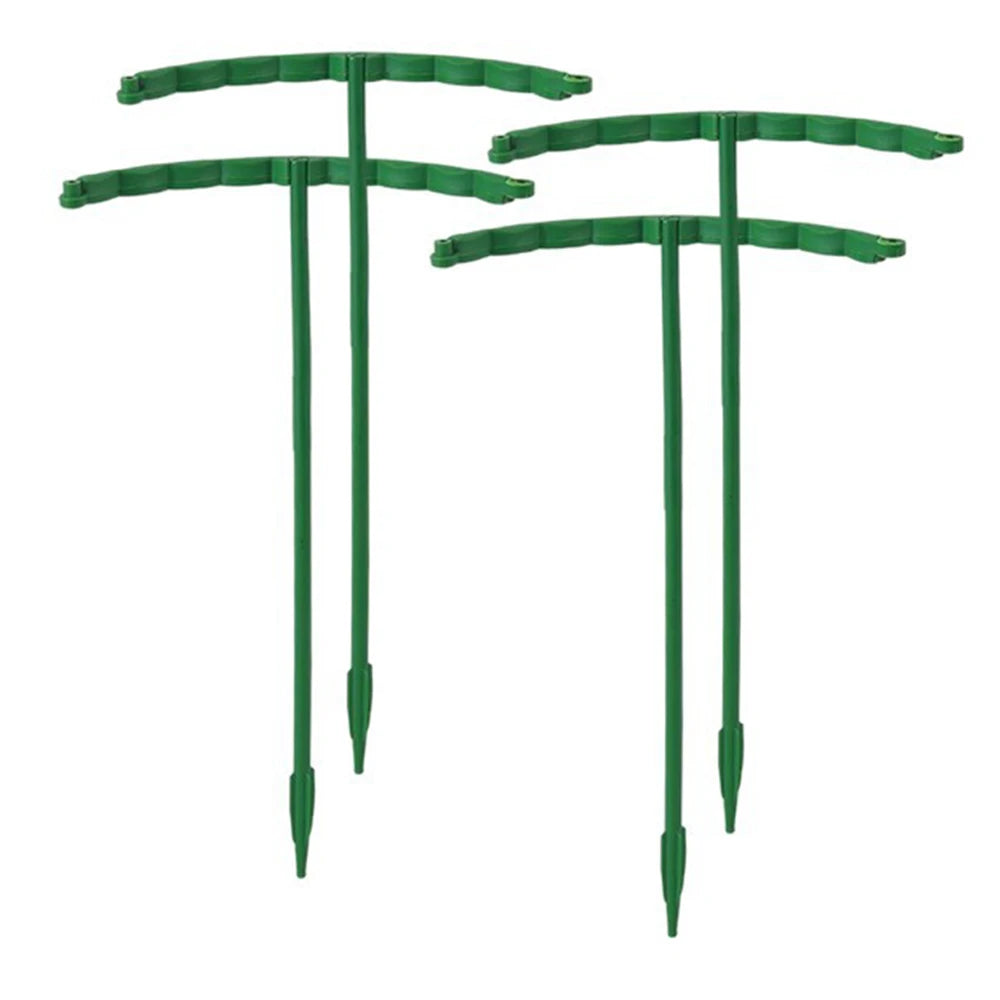 T-Shaped Plant Support Stakes | Garden Pot Rack Set 4/8pc