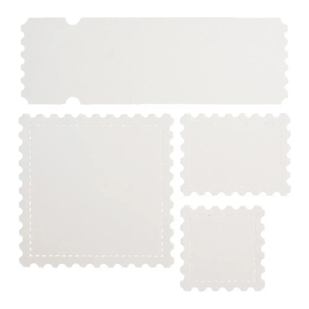 25pcs Stamp & Ticket Stub Watercolor Paper Cards – 300g