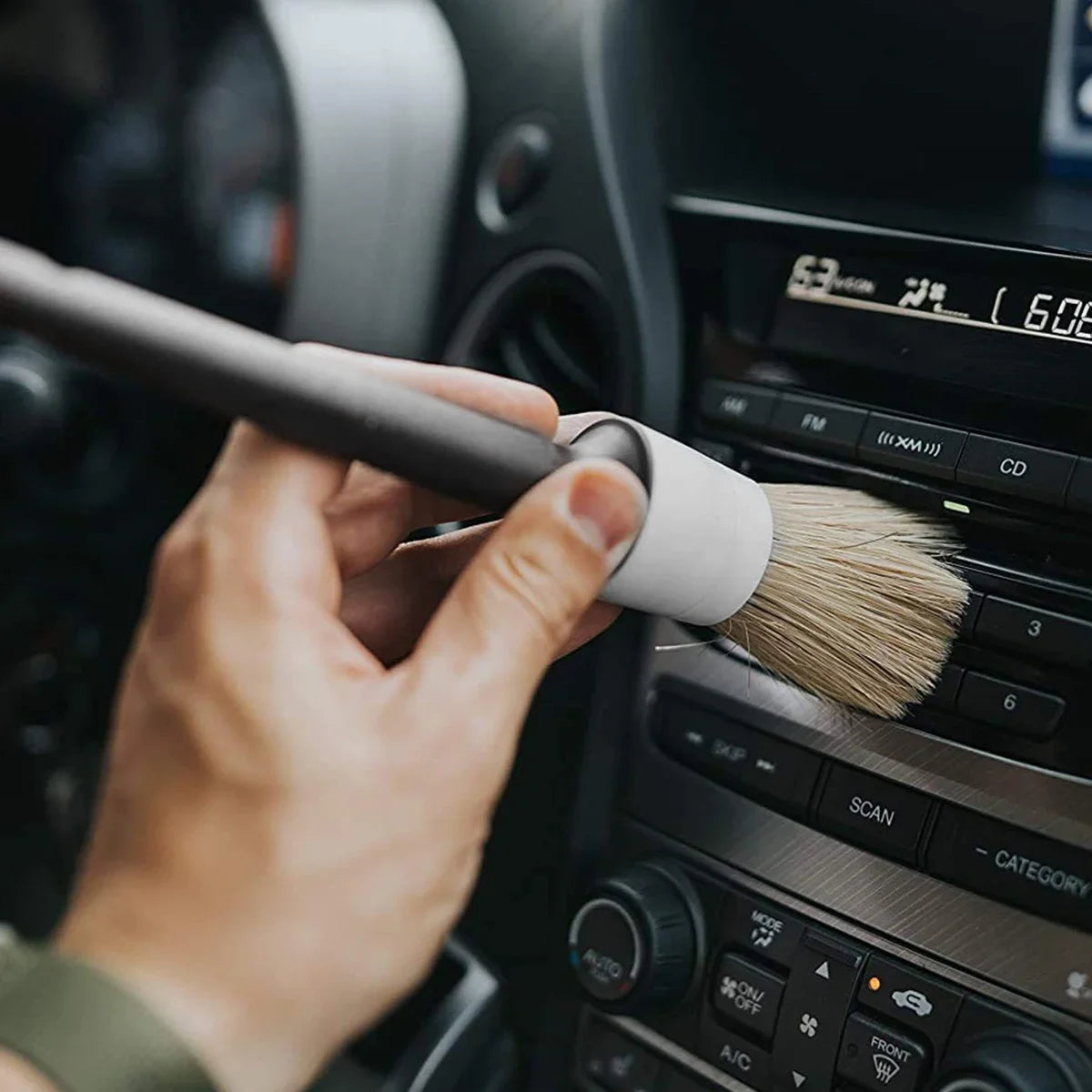 5-Piece Car Detailing Brush Set – Scratch-Free Auto Cleaning