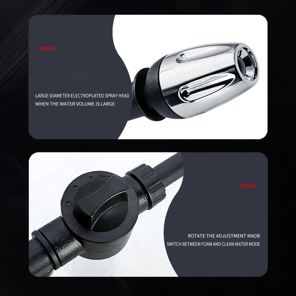 High Pressure Car Wash Foam Sprayer – Adjustable Nozzle Dispenser Car Wash Foam Sprayer Nixie