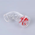 20mm Aquarium Auto-Rotating 5-Blade Wave Maker Fan Nozzle Kit Aquarium Wave Maker Nixie Transparent
