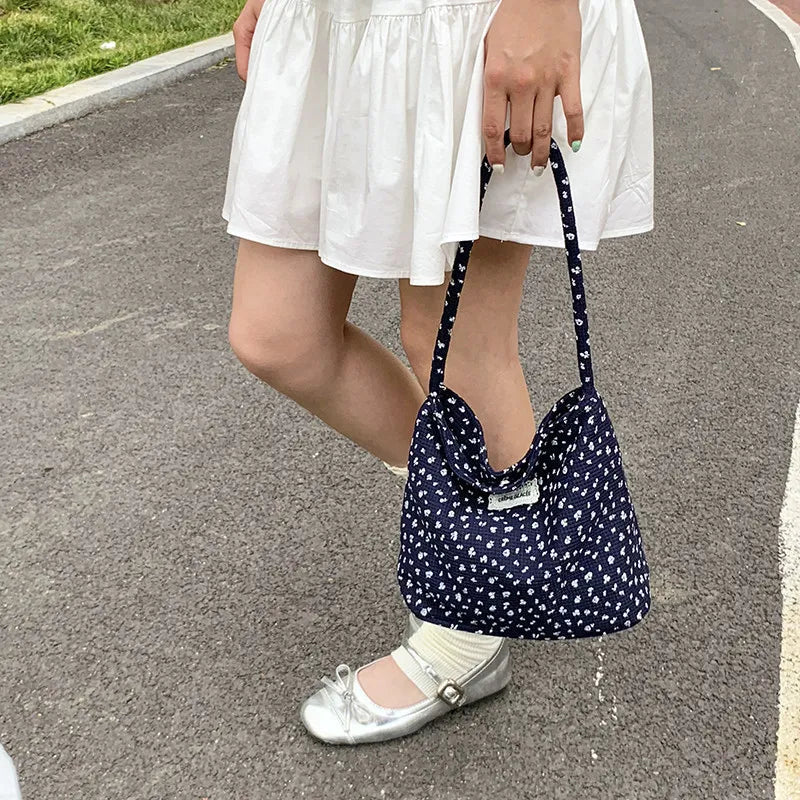 Women's Large Canvas Tote Shoulder Bag – Casual Daily Handbag Canvas Tote Bag Nixie