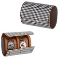 Watch Roll Travel Case – 1/2/3 Slot PU Leather Watch Organizer Watch Roll Case Nixie 2 watch slot