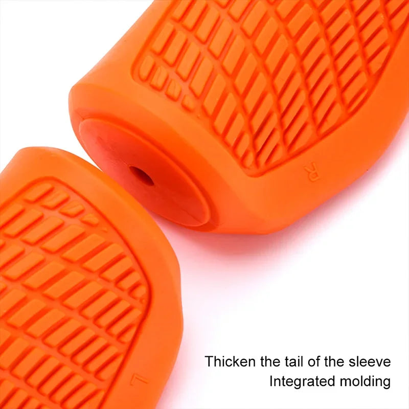 Lock-On MTB Handlebar Grips Anti-Slip Rubber BMX Bike Grips Bike Handlebar Grips Nixie