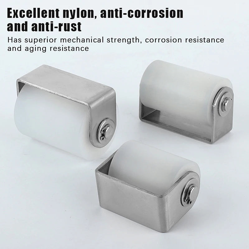 Stainless Steel Nylon Bearing Door Pulley Positioning Roller Door Pulley Roller Nixie