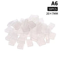 50Pcs Silicone End Caps for 220V 2835 5050 LED Neon Strip LED Strip Accessory Nixie 207MM