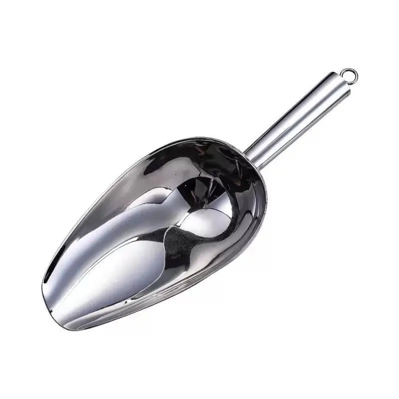 Stainless Steel Ice Scoop with Anti-Slip Handle | Kitchen & Bar Ice Scoop Nixie