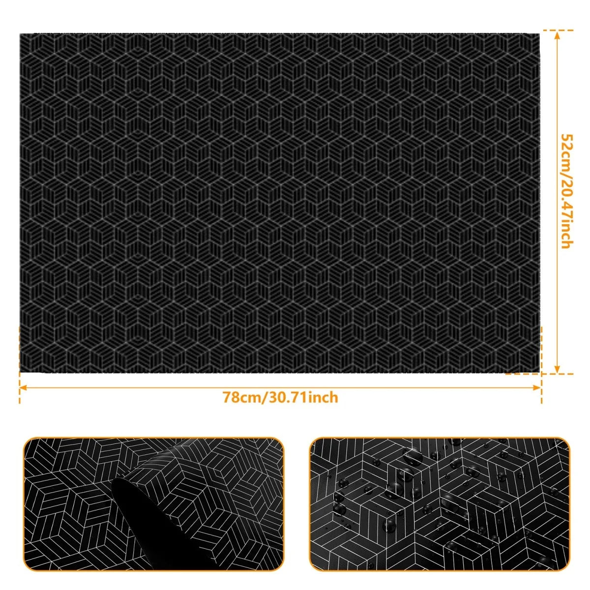 Silicone Induction Cooktop Mat – Heat-Resistant Protector Cooktop Protector Mat Nixie