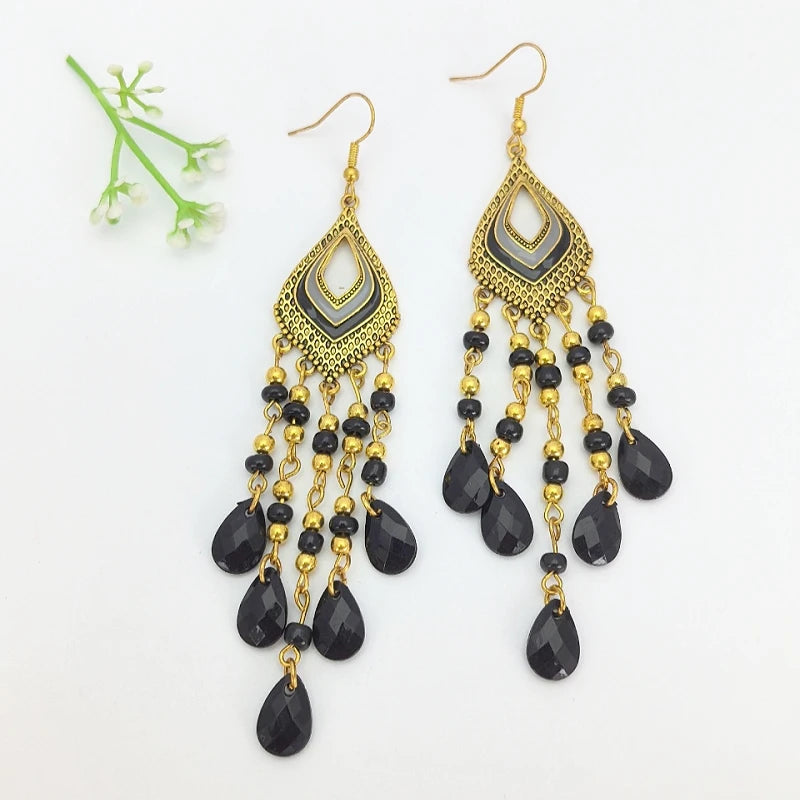 Gothic Skull Drop Earrings for Women | Zinc Alloy Fashion Gothic Drop Earrings Nixie XL2173-40