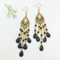 Gothic Skull Drop Earrings for Women | Zinc Alloy Fashion Gothic Drop Earrings Nixie XL2173-40