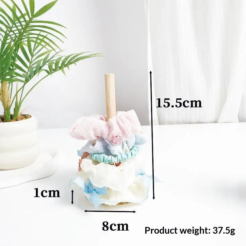 Solid Wood Hair Scrunchie Holder & Organizer – Vanity Storage