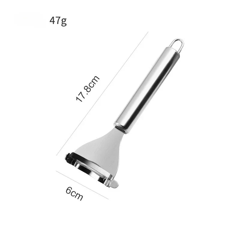 304 Stainless Steel Corn Stripper & Vegetable Peeler – Silver