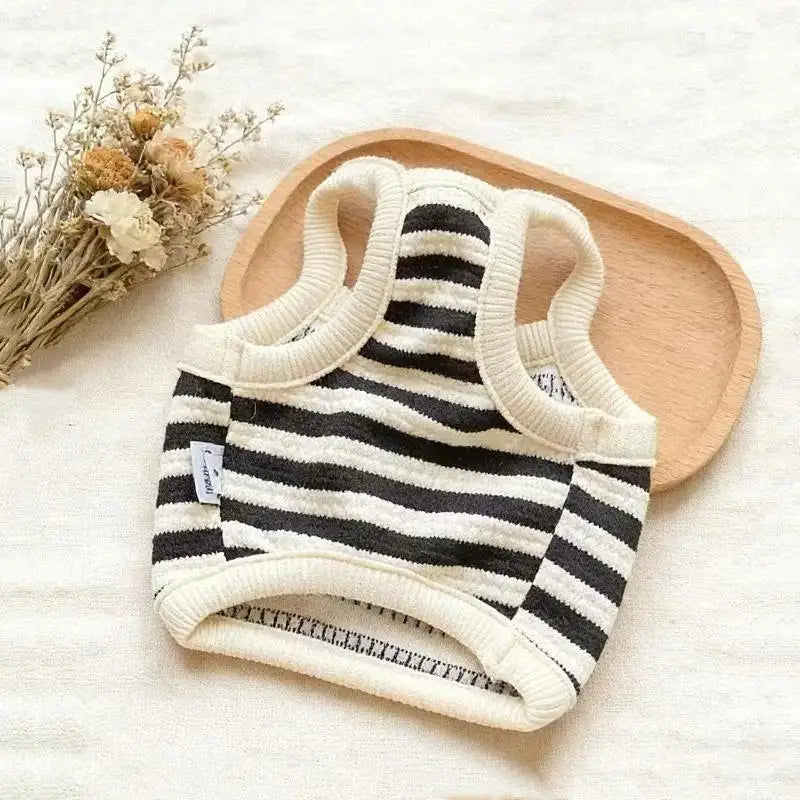 Breathable Striped Pet Vest Harness with D-Ring – Dogs & Cats Pet Vest Harness Nixie