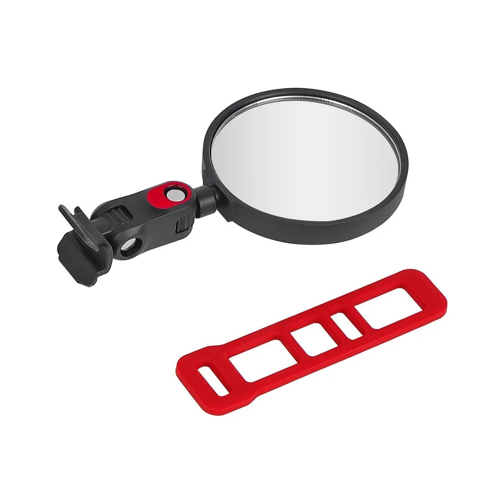 360° Adjustable Scooter Rear View Mirror – Handlebar Clamp