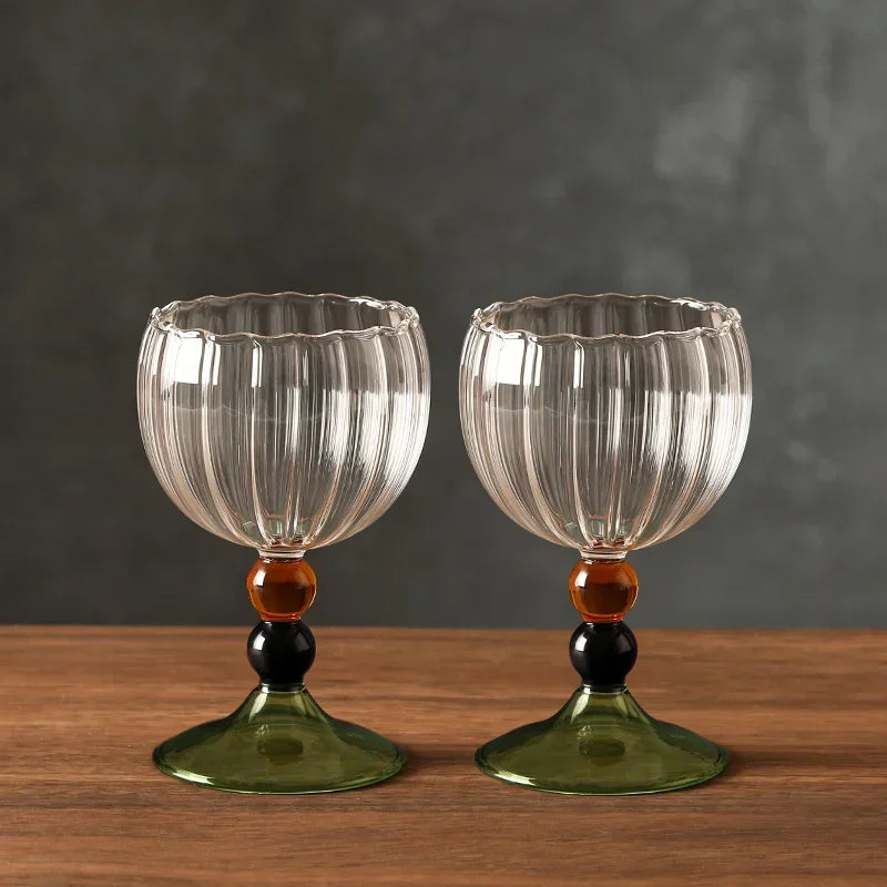 Luxury Champagne & Wine Glass | Heat-Resistant Gift Glass Luxury Drinkware Glass Nixie