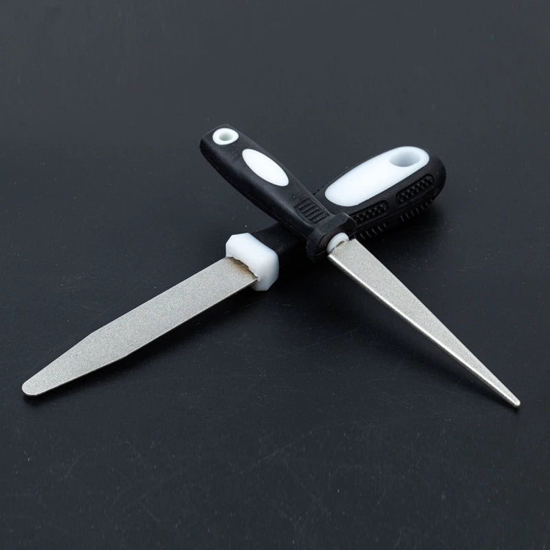 Diamond Sharpening Rod – Double-Sided Knife & Scissor File
