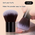 Nail Art Mushroom Dust Brush – Soft, Shed-Free & Portable Nail Dust Brush Nixie black