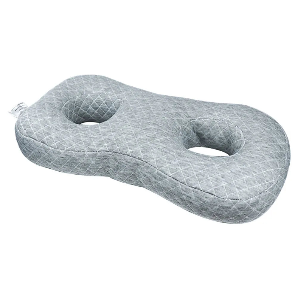 Ear Piercing Pillow – Dual Holes, Memory Foam Side Sleeper