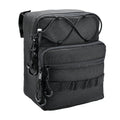 KEMITOUR 6L Motorcycle Handlebar Bag – Universal Fit Motorcycle Handlebar Bag Nixie Black