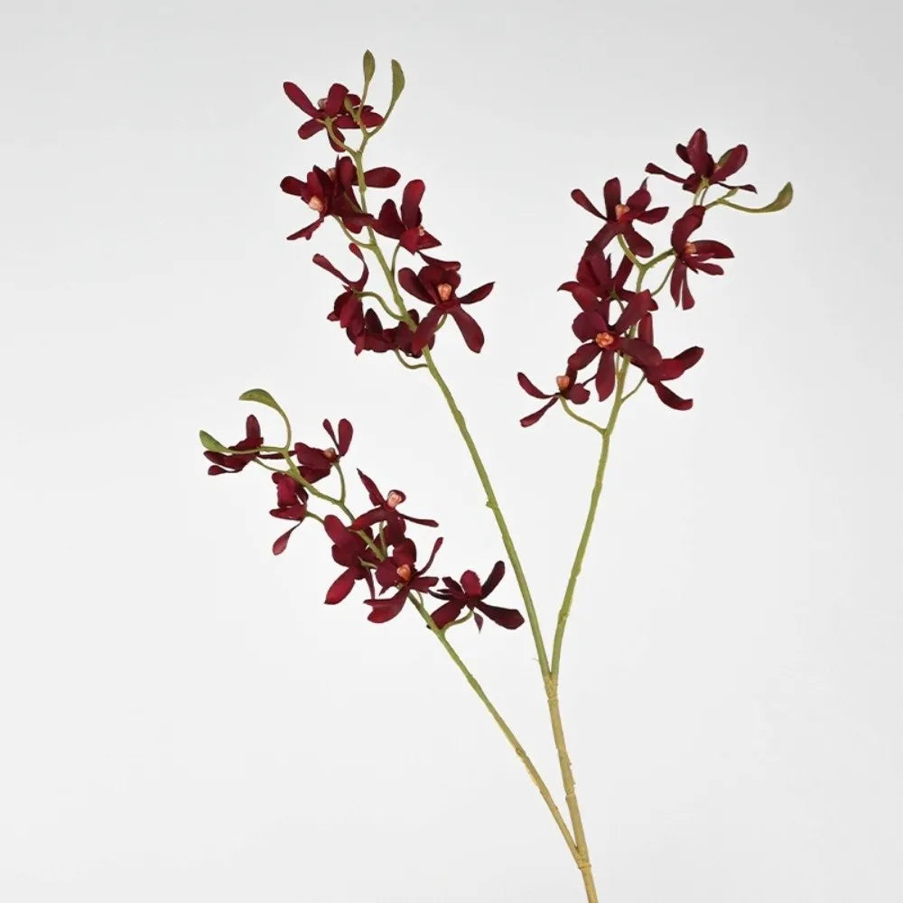 73cm Faux Butterfly Orchid Artificial Flower – 3 Fork Stem Artificial Flower Nixie