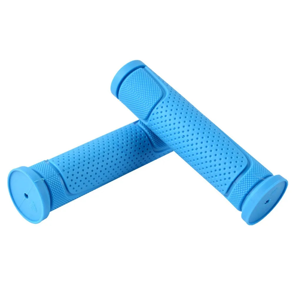 Non-Slip Kids Bike Handlebar Grips – BMX & MTB Universal Fit Bike Handlebar Grips Nixie Blue-125mm